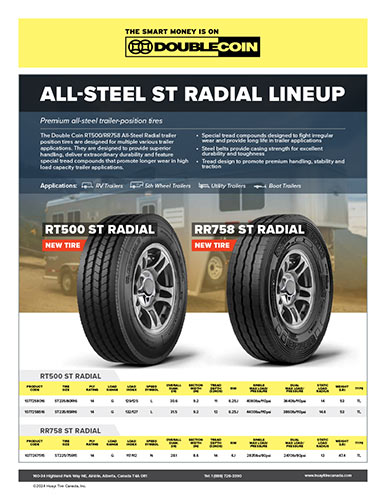 All-Steel ST Radial Lineup