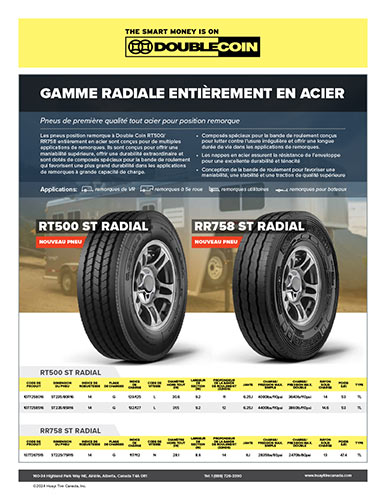 Gamme Radiale Entièrement en Acier