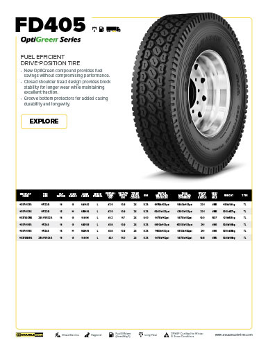 FD405 Specifications