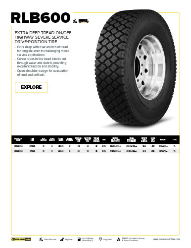 RLB600 Specifications