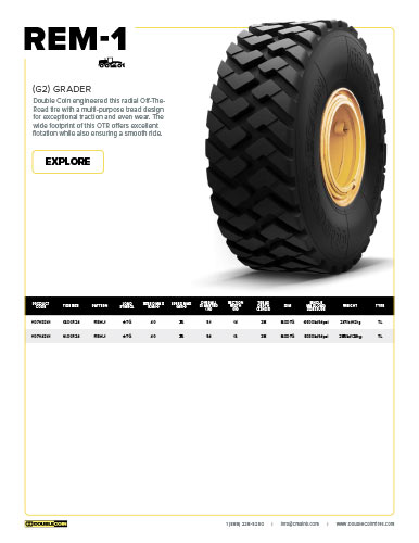 REM-1 Specifications